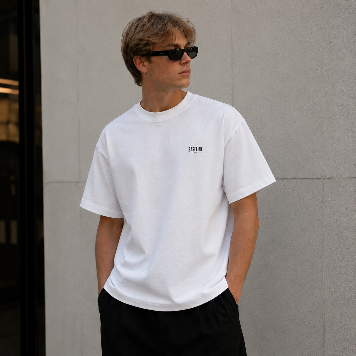 Baseline Low-Key T-Shirt | Graphic Tee, Back Print