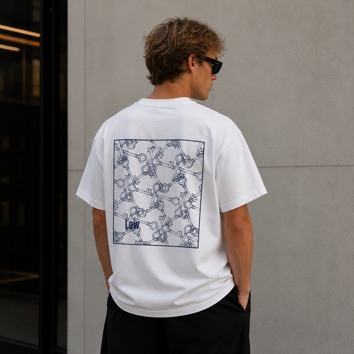 Baseline Low-Key T-Shirt | Graphic Tee, Back Print