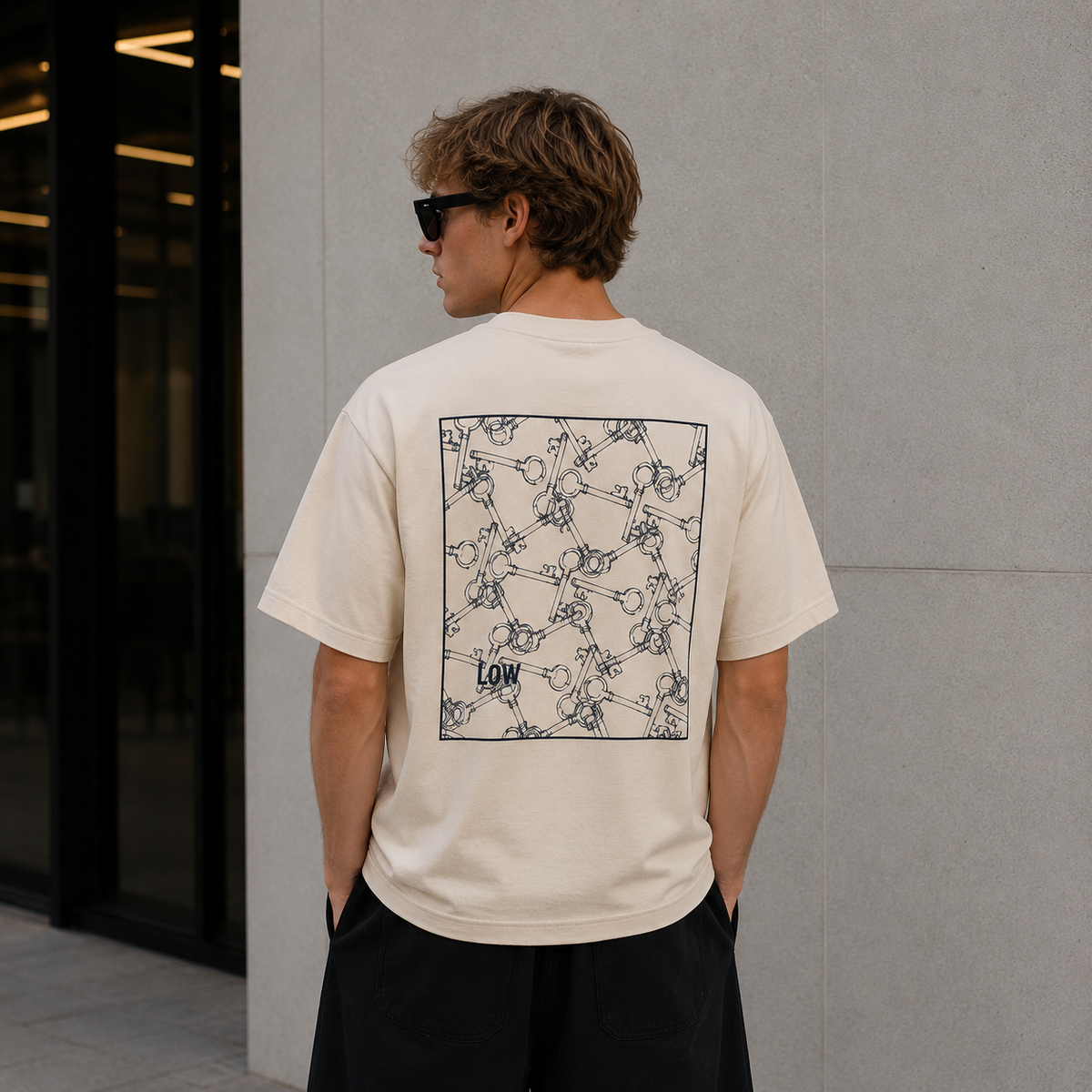 Baseline Low-Key T-Shirt | Graphic Tee, Back Print