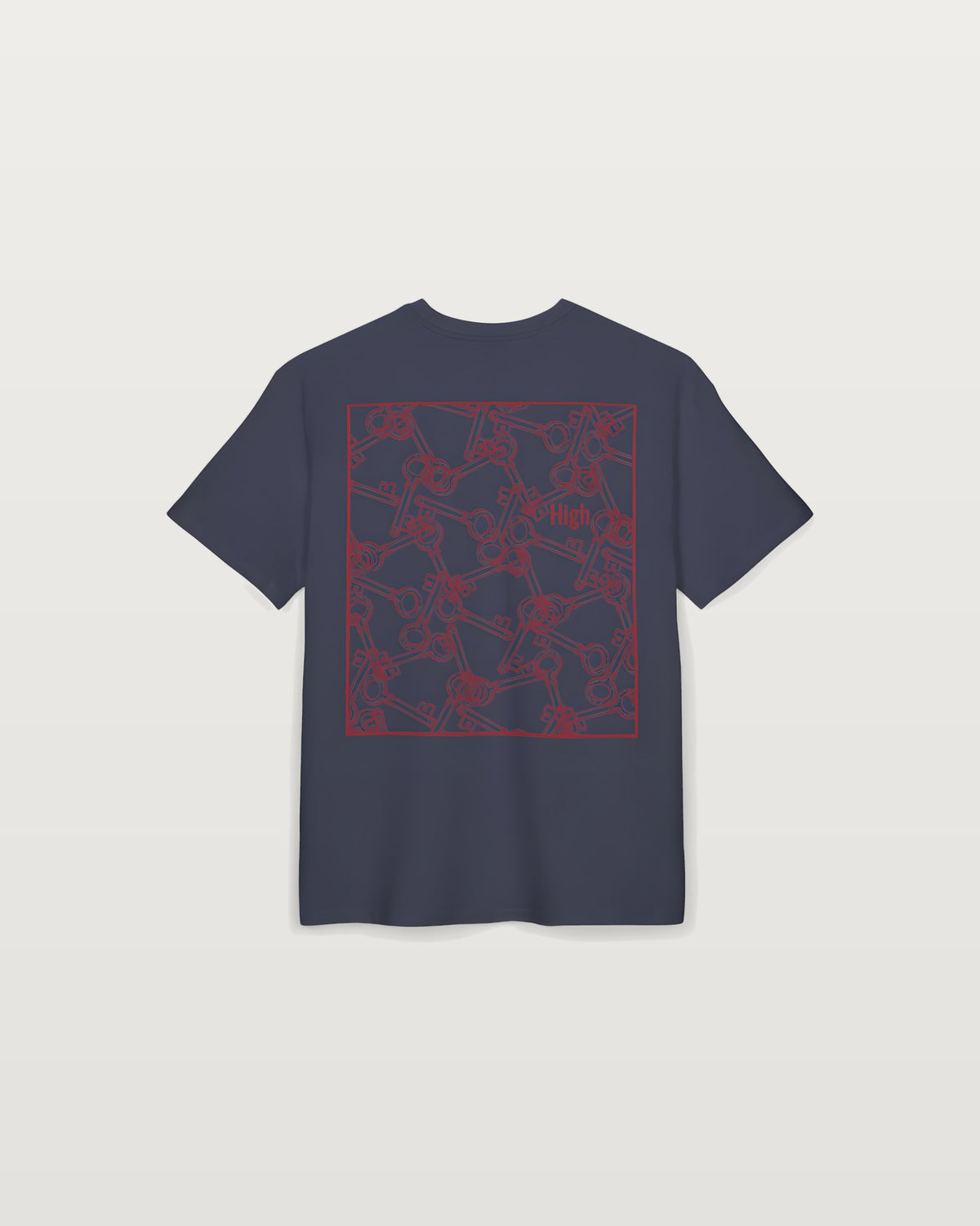 Baseline High-Key T-Shirt | Graphic Tee, Back Print