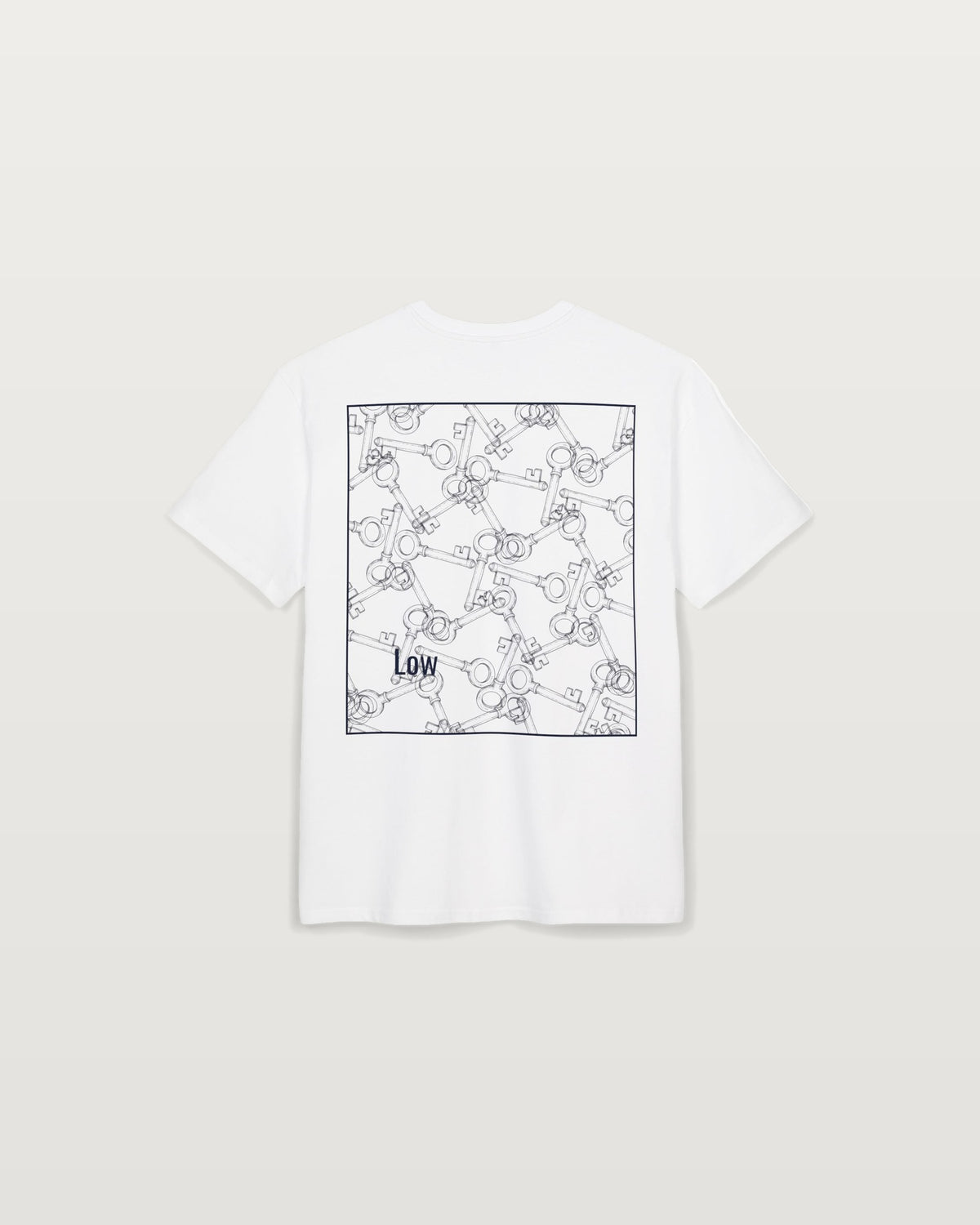 Baseline Low-Key T-Shirt | Graphic Tee, Back Print
