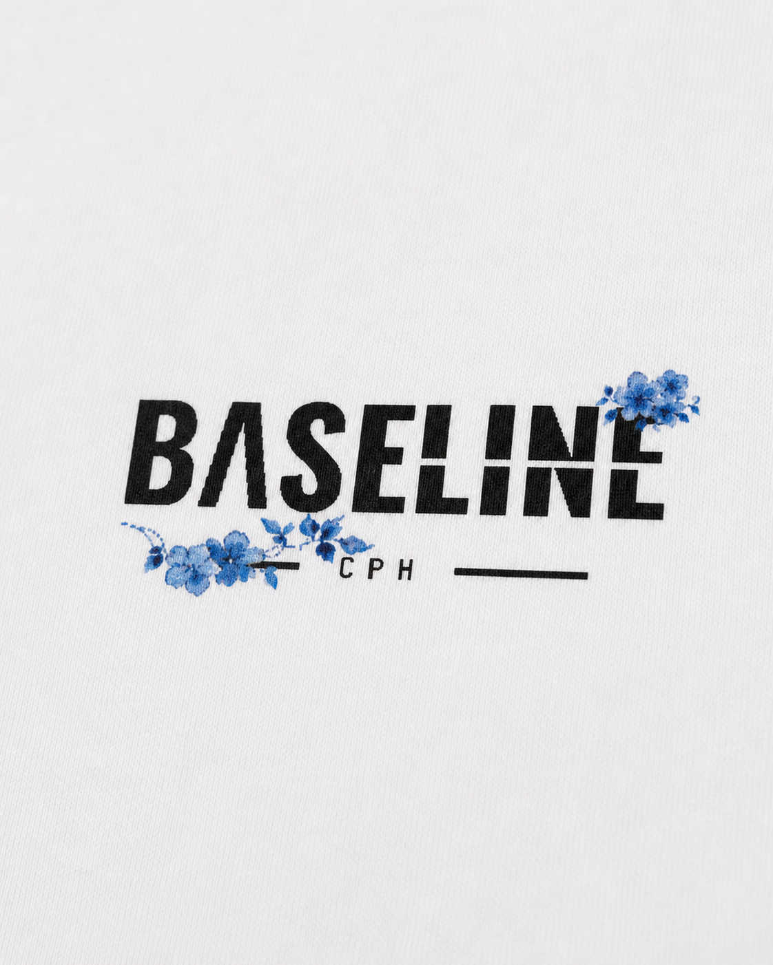 Flowers from Baseline | Royal Floral Scatter Oversized Graphic T-Shirt