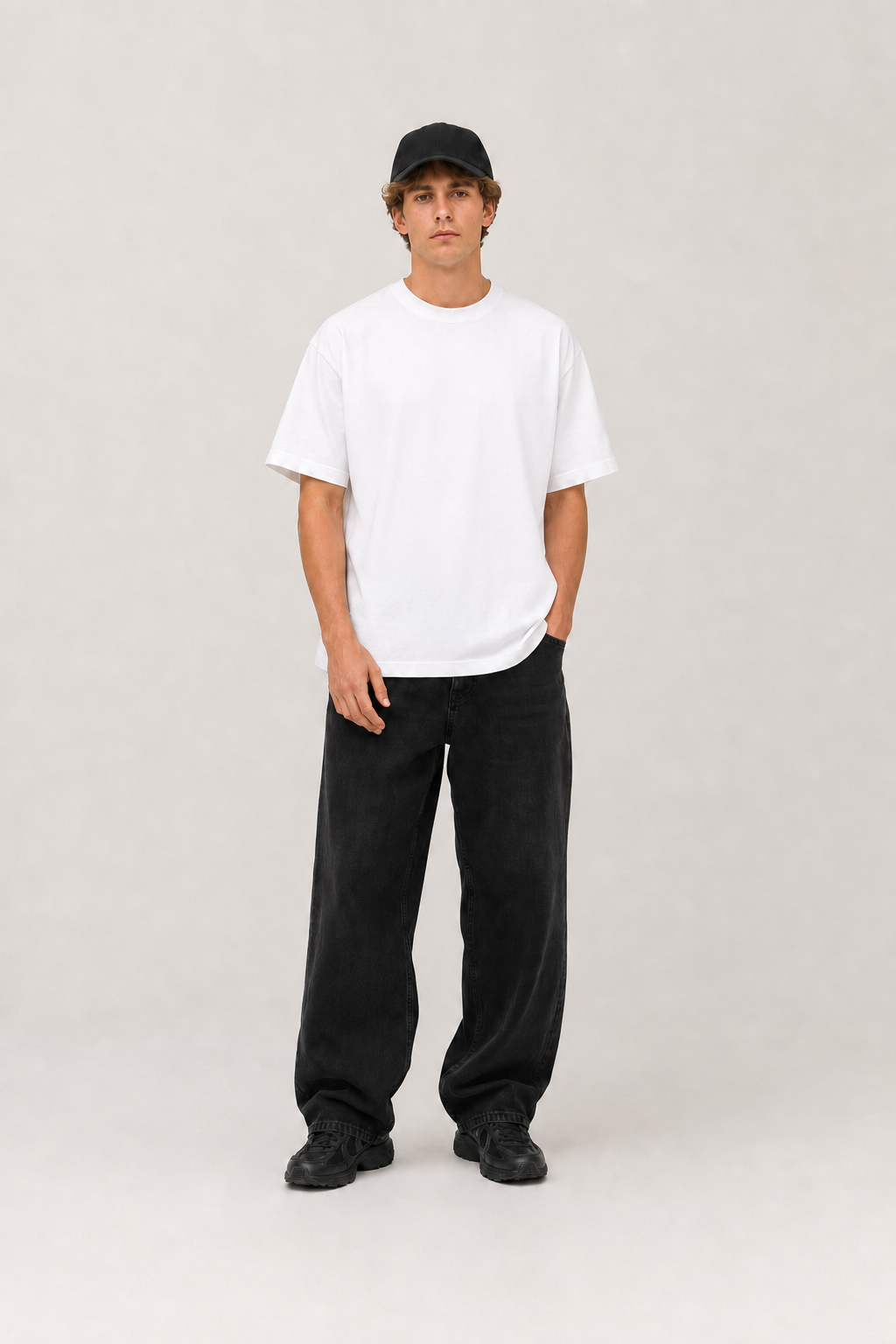 Hvid Monner Graphic Tee | Streetwear Shirt